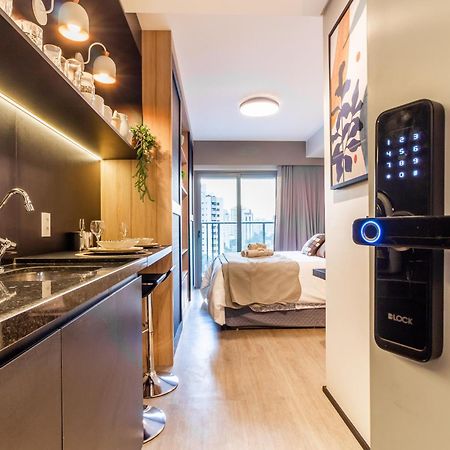 Studios No Melhor Ponto De Moema Garagem Lazer E Metro Perto Wifi Gratis Сан-Пауло Экстерьер фото