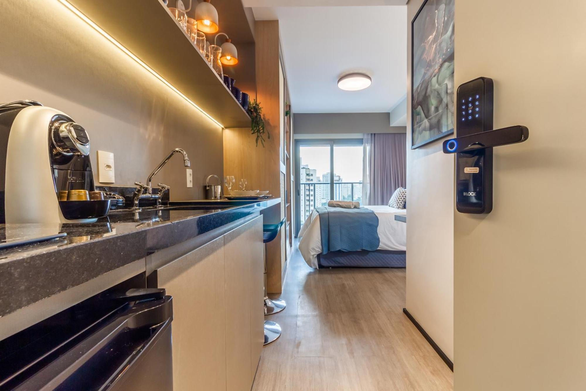 Studios No Melhor Ponto De Moema Garagem Lazer E Metro Perto Wifi Gratis Сан-Пауло Экстерьер фото
